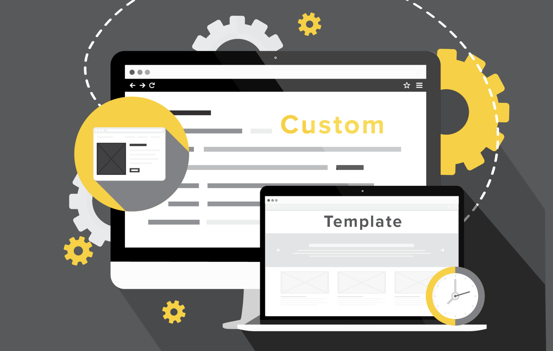 5 Reasons Why Custom Websites Outperform Templates